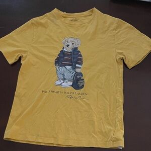 Polo Ralph Lauren Yellow Polo Bear Tee